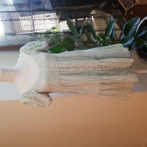 Wild Fable Pastel Turquoise Off Shoulder Optional